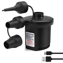 Shop the Czemo Electric Air Pump for quick inflation of air mattresses, pool floats, and more. USB rechargeable, compact, and includes 3 nozzles for versatility.