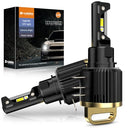 Upgrade to D-Lumina H15 LED Canbus Bulbs for superior brightness. 120W, 12000lm, 6500K, CSP Chip. Perfect halogen replacement for enhanced visibility.