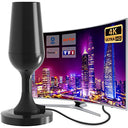 DTB - Long Range 360° Indoor TV Aerial With Magnetic Base, Supports 4K 1080p