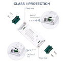 DUSKTEC - 12V 30W LED Driver Transformer for LED Strip Lights and Bulbs