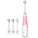 Shop Dada-Tech's Toddler Electric Toothbrush with LED light, 2-minute timer, and 4 vibrating heads. Ideal for kids aged 1-3. Promote healthy habits early!