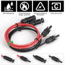 Diealles Shine - 6mm² Solar Cable Extension 5M, IP67 Waterproof, Red+Black