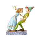 Disney Traditions by Jim Shore - Peter Pan & Wendy Figurine, Colorful Resin, 190cm