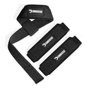 Dmoose Fitness 24" padded lifting straps for weightlifting, powerlifting, and gym workouts.