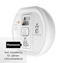 Ei Electronics - 10-Year Carbon Monoxide Alarm with LCD Display & Lithium Battery