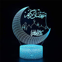 Illuminate your Ramadan with the Eid LED Moon Lamp. Ideal for home decor, kids' night light, and thoughtful Eid gifts. Celebrate with style! Keywords: Eid lamp, Ramadan decoration, kids night light