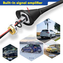 Eightwood - DAB Antenna Splitter Amplifier with 5M Cable for Universal Roof Cars