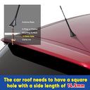 Eightwood - DAB Antenna Splitter Amplifier with 5M Cable for Universal Roof Cars