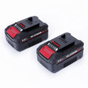 Einhell - 2 Pieces 18V 5.2Ah Replacement Li-Ion Battery For Power Tools