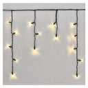 Emos 3m Icicle Fairy Lights with 50 warm white LEDs, ideal for festive decor.