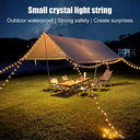 Eubuy - LED Outdoor String Lights, Battery Powered, 10M, 80 Lamps for Indoor/Outdoor Decor