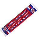 Euroscarves - Czech Soccer Knit Scarf with Soft Acrylic Yarn, Dual-Sided Design, Vivid Colors