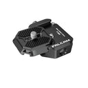 FALCAM - F38 Quick Release Plate Kit with 1/4" to 3/8" Screw, Compatible with 38mm Mounting Adapter for Tripods and Stabilizers