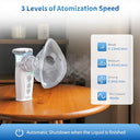 Feellife - Portable Nebuliser for Adults & Kids, Rechargeable, Silent, Easy to Clean