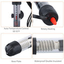 Focenat - 25W Submersible Glass Aquarium Heater with Adjustable Temperature Control