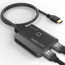 Fosmon - HDMI 2.1 8K Switch with 1.8FT Cable, Supports 8K@60Hz & 4K@120Hz