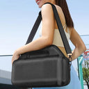 Fuhiueos - Portable Speakers Travel Case with Soft Lining, Waterproof Design, Lightweight & Durable Protection