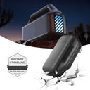 Fuhiueos - Portable Speakers Travel Case with Soft Lining, Waterproof Design, Lightweight & Durable Protection