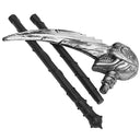 Shop Gadpiparty's realistic Halloween scythe, perfect for cosplay, carnival parties, and spooky decorations. Safe and handy for festive occasions.