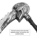 Gadpiparty - Realistic Halloween Scythe for Cosplay, Safe & Handy Accessory