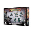 Explore the Games Workshop Warhammer Necromunda Squats Prospectors Exo-Kyn. High-quality plastic miniatures for ages 14+, perfect for tabletop gaming. Keywords: Warhammer, Necromunda, Squats, miniatures