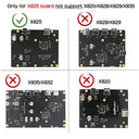 Geekworm - Raspberry Pi 4 Metal Case + Power Switch + Cooling Fan - Supports X825 2.5" SATA SSD/HDD Shield & X735