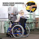 Generic - Adjustable Wheelchair Seat Belt with Comfortable Cushion Straps for Elderly Safety