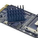 Generic - High-Performance NVMe to Mini Adapter Card, No Cable, Compact Design