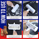 Generic - Reusable Pet Hair Remover Lint Roller for Furniture, Laundry, and Car