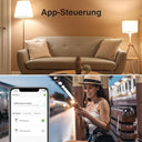 Ghome - Smart WiFi Socket with Current Measurement, Alexa/Google Home Compatible, Remote Control, TÜV Certified 2 Packs