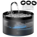 Keep your cat hydrated with the Giotohun 2L Cat Water Fountain featuring 6 filters and 3 foam filters. Ideal for healthy hydration and easy maintenance.