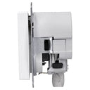 Gira - USB Set E2 Pure White Matte with 2x USB Sockets & Double Frame