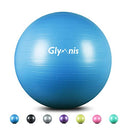 Shop the Glymnis Anti-Burst Fitness Ball available in 55cm, 65cm, and 75cm sizes. Perfect for Pilates, yoga, and fitness training. Quick pump included! Keywords: fitness ball, anti-burst, Pilates, yoga, quick pump