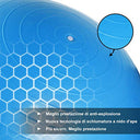 Glymnis - Anti-Burst Fitness Ball 55cm/65cm/75cm, Max Load 300kg, Quick Pump