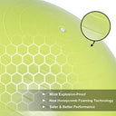 Glymnis - Anti-Burst Yoga Ball for Fitness, Stability, Slip Resistant, Quick Pump