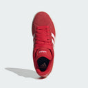 adidas Red Leather Low-Top Sneakers
