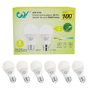 GY E27 LED Bulb - Energy Saving, 9.5W, 4000K, Pack of 6