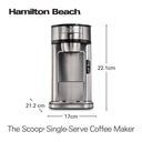Hamilton Beach - Scoop Single Serve Coffee Maker