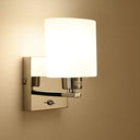 Harper Living Modern Wall Sconce with Toggle Switch, Polished Chrome Finish