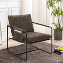 Hawsaiy Accent Chair with Metal Frame - Dark Gray