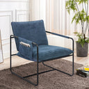 Hawsaiy Accent Chair with Metal Frame - Dark Gray