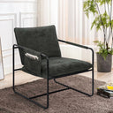 Hawsaiy Accent Chair with Metal Frame - Dark Gray