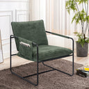Hawsaiy Accent Chair with Metal Frame - Dark Gray