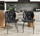 Alibaba Modern Tufted Reclining Dining Chairs