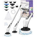 Homtronics Waterproof Rotating Cleaning Brush with 9 Heads