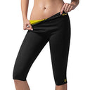Hot Shapers - Women's Capri Pants for Enhanced Sweat, Neotex Fabric, Maximize Calorie Burn