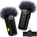 Hoyiours Lavalier Wireless Microphone for iPhone and iPad
