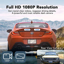 Ibaye - 1080P Full HD Dual Dash Cam with 170° Wide Angle, Night Vision, G-sensor