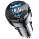 INIU 66W Dual-Port Car Charger - Fast Charge for iPhone, Android
