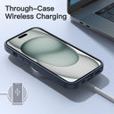 JETech - Matte Case for iPhone 15, Shockproof, Military Grade, Anti-Fingerprint
